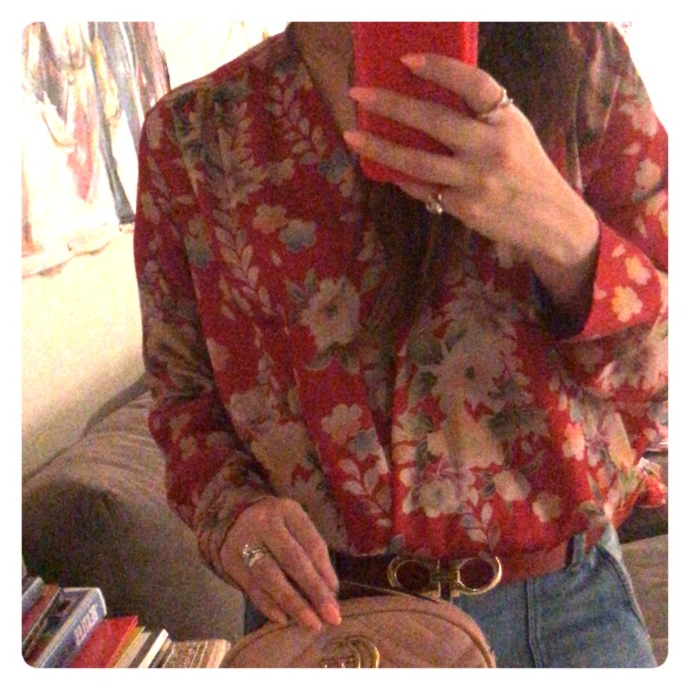 Zara floral blouse - Picture 2 of 5